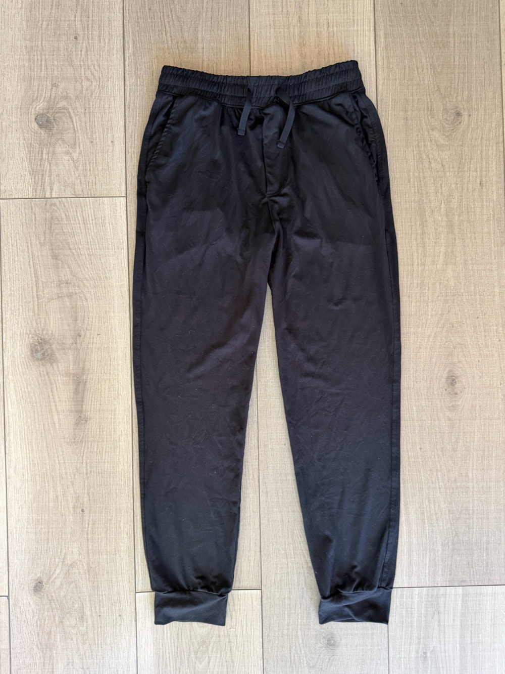 abercrombie kids Black Drawstring Joggers